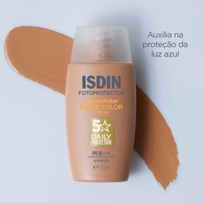 Fotoprotector ISDIN Fusion Water MAGIC Color Média FPS 50