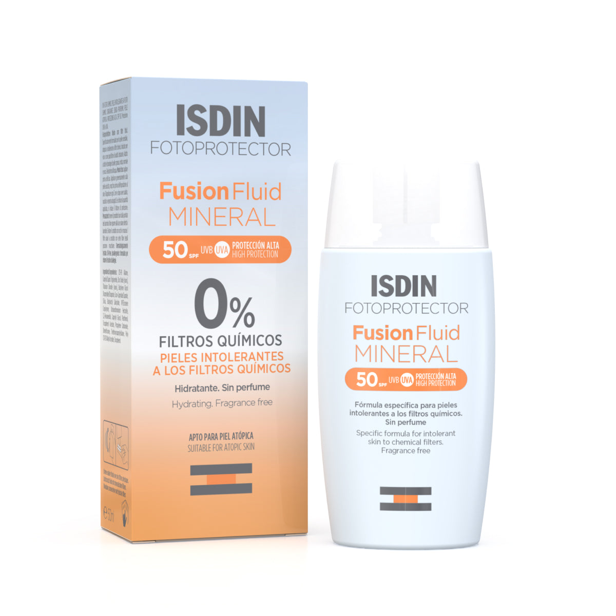 Fotoprotector ISDIN Fusion Fluid MINERAL FPS 50