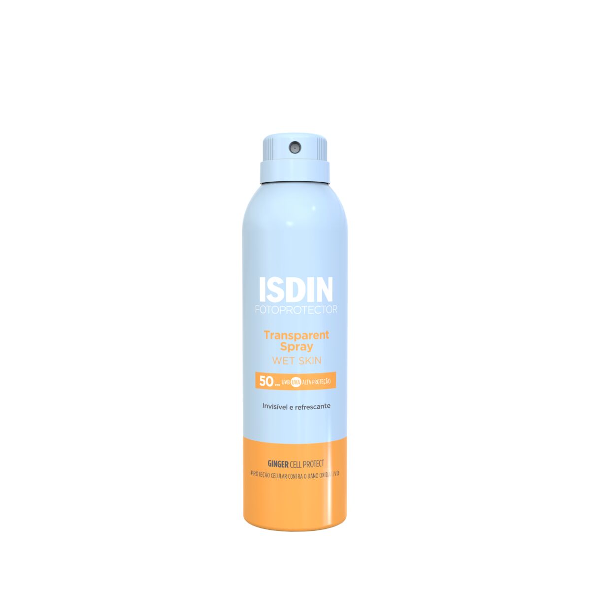 Fotoprotetor ISDIN Transparent Spray Wet Skin FPS50